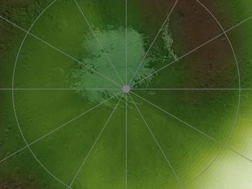 NASA divulga imagens do pulsante brilho do céu noturno de Marte