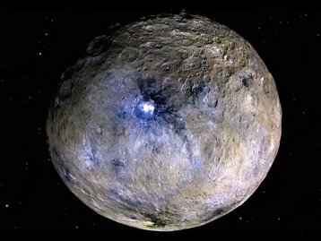 Ceres teria um mar de água salgada abaixo da superfície