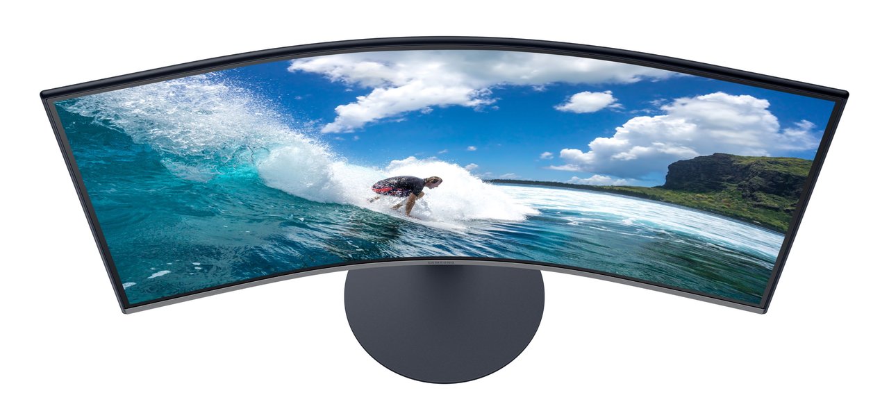 Samsung lança monitor curvo T55 no Brasil por R$1.899