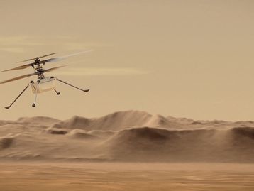 NASA liga helicóptero Ingenuity a meio caminho para Marte