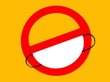 Youtuber inventa dispositivo que atira máscaras em quem está sem