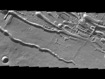 Tubos de lava na Lua e em Marte abrigariam cidades-base