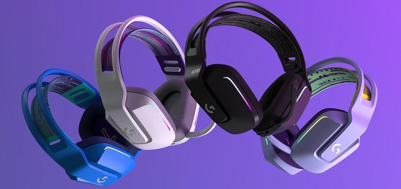 Logitech lança novo headset gamer sem fio G733 por R$ 1.500