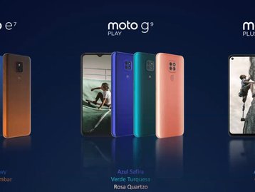 Moto G9 Plus, G9 Play e E7 Plus chegam ao Brasil por até R$ 2.499