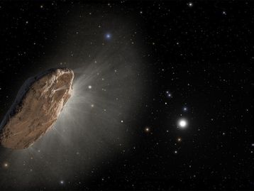 Oumuamua pode ser um gigantesco charuto de poeira