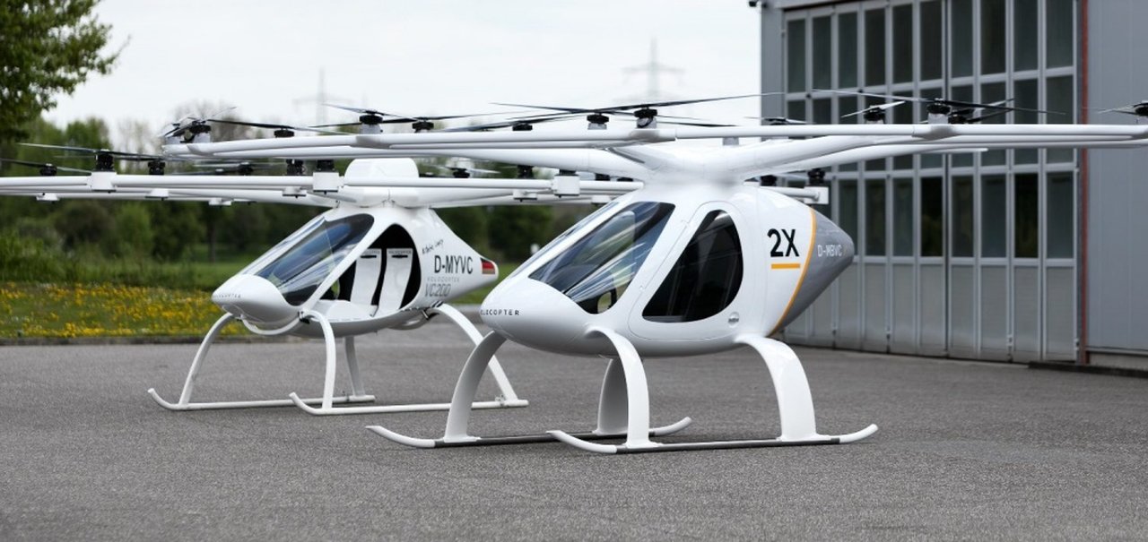 Volocopter abre reservas para táxi voador elétrico e autônomo