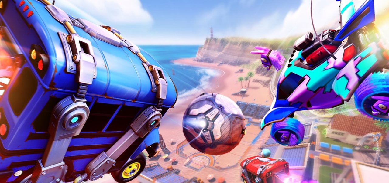 Rocket League terá evento com Fortnite a partir de sábado (26)