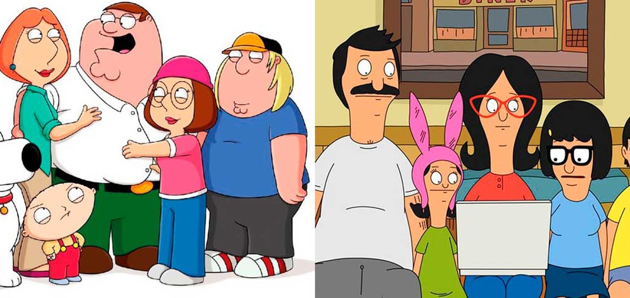 Family Guy e Bob's Burgers ganham mais 2 temporadas na FOX