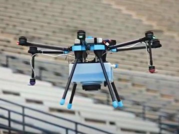 Covid-19: drones vão higienizar estádio nos EUA antes de eventos