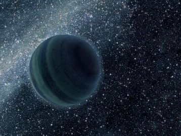 Planeta do tamanho da Terra vaga pelo espaço sem uma estrela