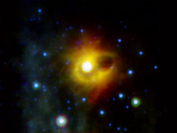 Rajadas de rádio se originaram de magnetar dentro da Via Láctea
