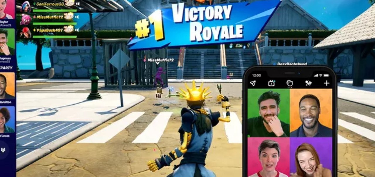 Fortnite terá integração de chat em vídeo no PC e PS4