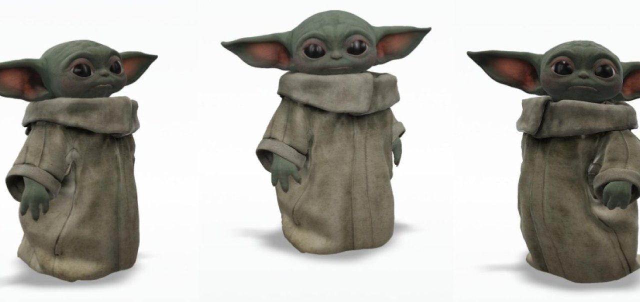 Baby Yoda pode ser projetado em realidade aumentada na sua sala