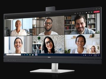 Dell lança monitores com botão dedicado ao Microsoft Teams