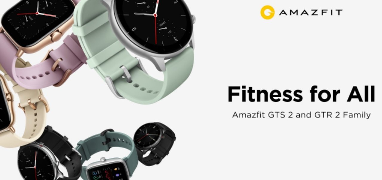 CES 2021: Amazfit lança novos smartwatches GTR 2e e GTS 2e