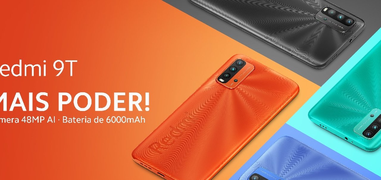 Redmi 9T chegará ao Brasil em breve, confirma Xiaomi