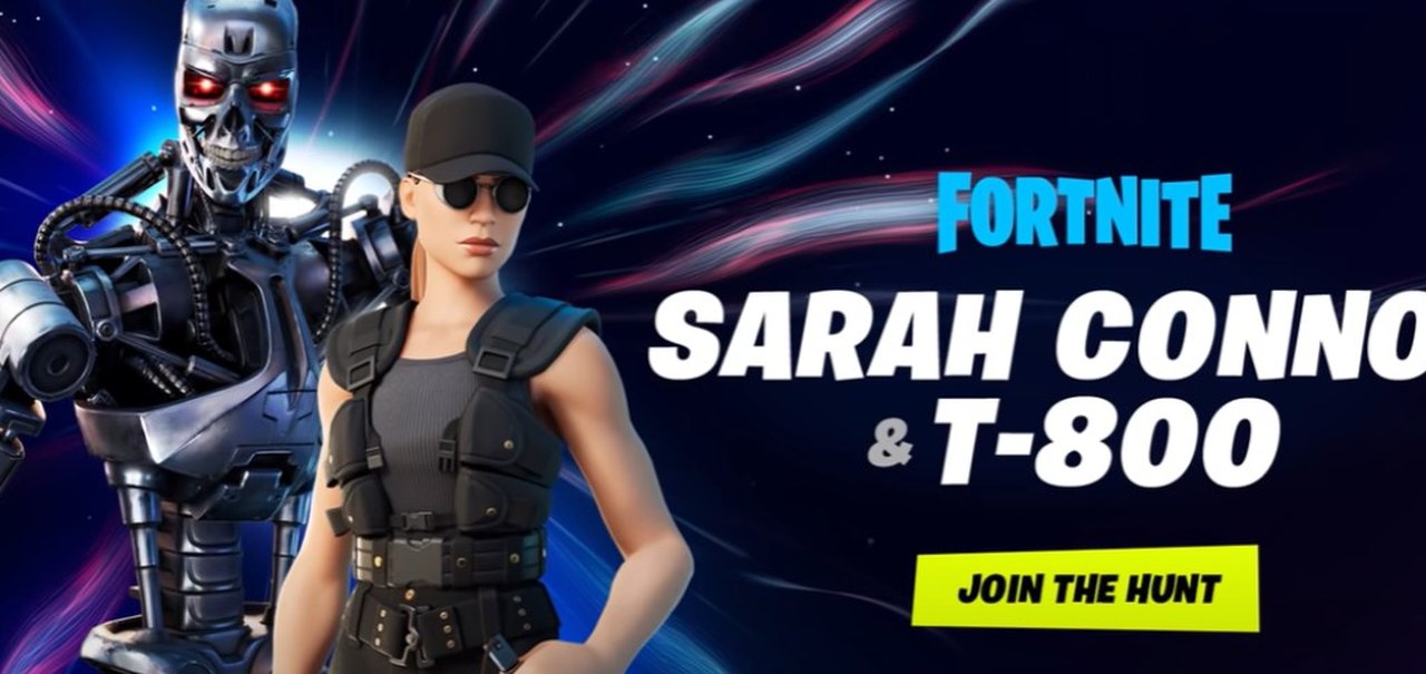 Exterminador do Futuro e Sarah Connor chegam a Fortnite!