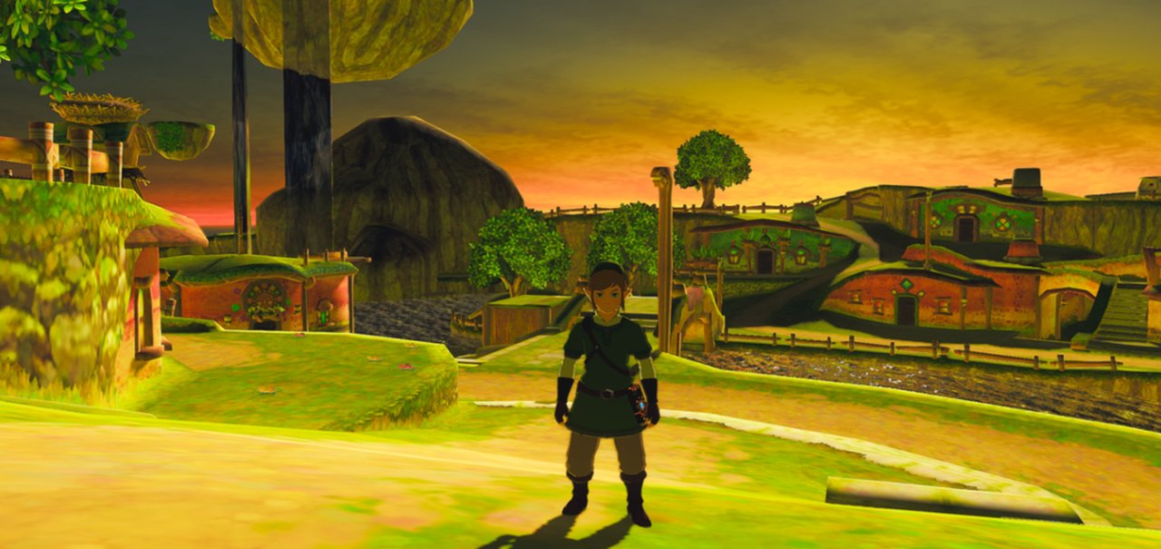 Mod coloca cidade de Zelda: Skyward Sword em Breath of the Wild