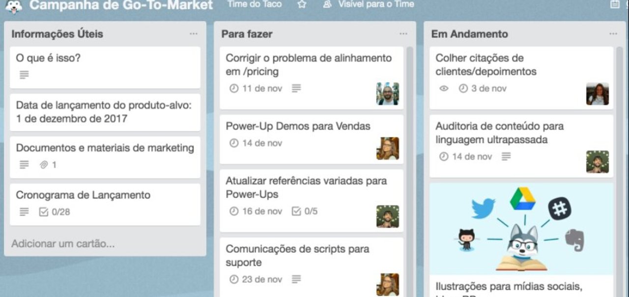 Trello está fora do ar nesta quarta-feira (10)