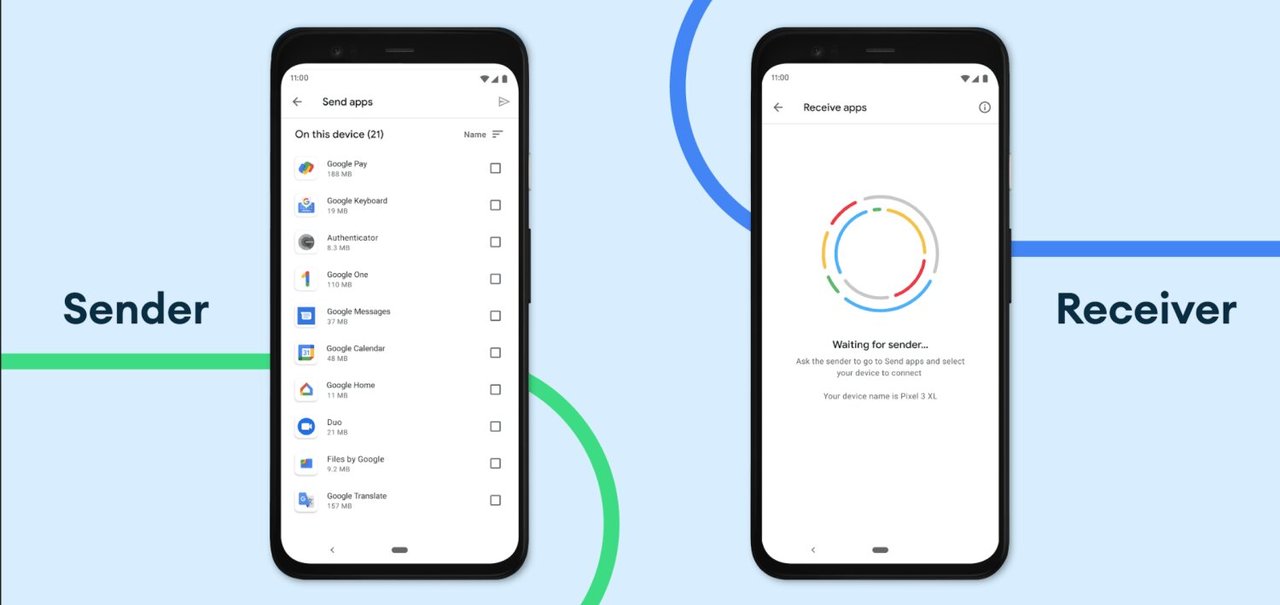 Google Play permite compartilhamento de apps entre Androids próximos