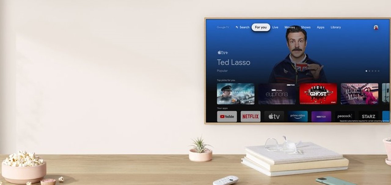 Apple TV já está disponível no Chromecast com Google TV