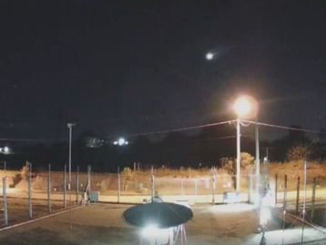 Queda de meteoro 'fireball' é vista no Rio Grande do Sul; assista
