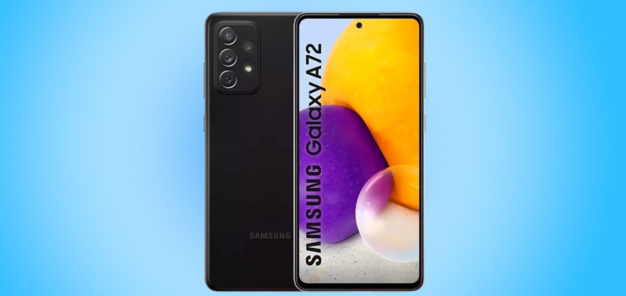 Galaxy A72: vazamento revela especificações completas do celular