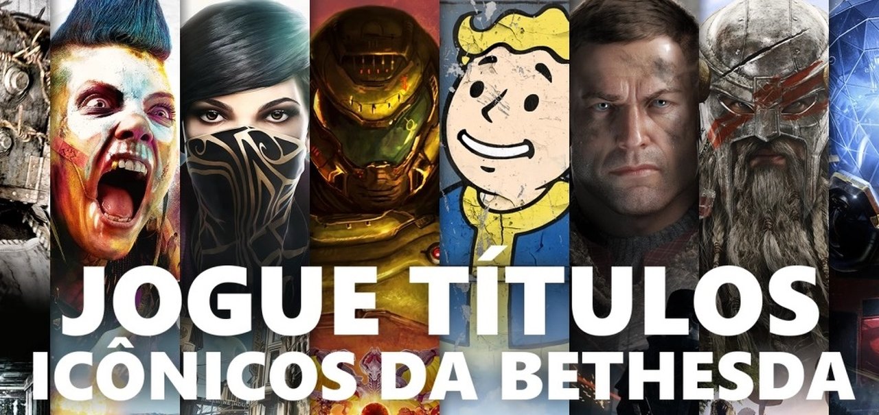 Xbox Game Pass recebe 19 jogos da Bethesda nesta sexta-feira (12)