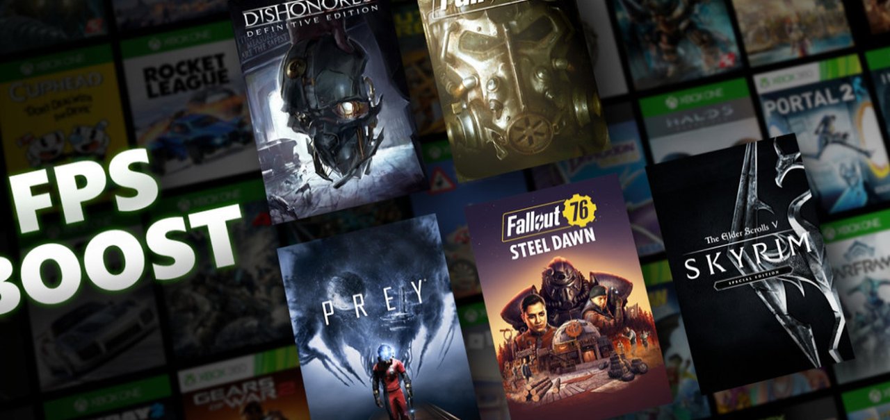 Cinco games da Bethesda recebem hoje FPS Boost no Xbox Series S/X