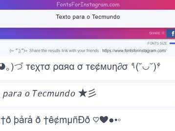 Como usar fontes de texto no Instagram