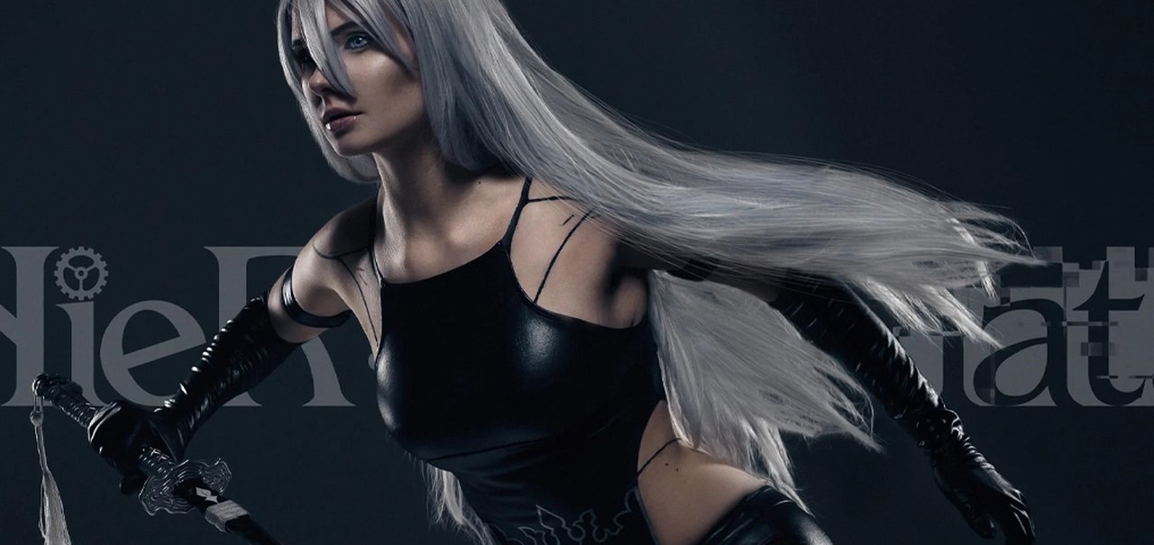 Fã faz cosplay sensacional de A2, personagem do game Nier: Automata