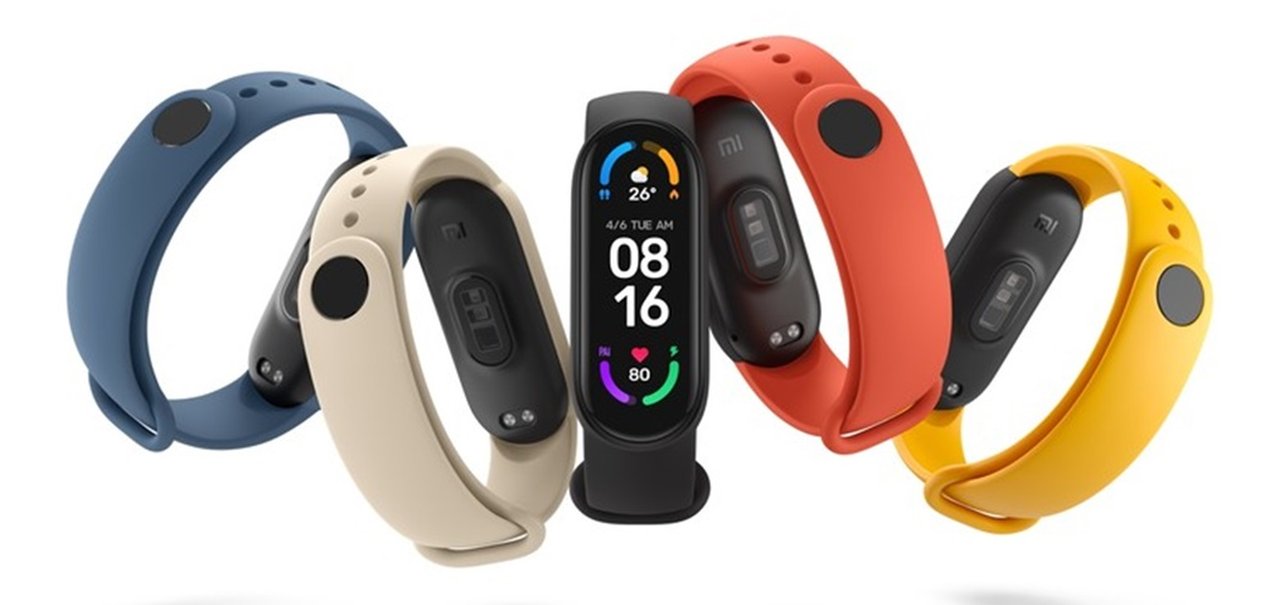 Pulseira inteligente Xiaomi: comparativo entre Mi Band 4, 5 e 6