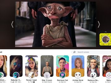 Como ter os filtros do Snapchat em suas lives e reuniões?