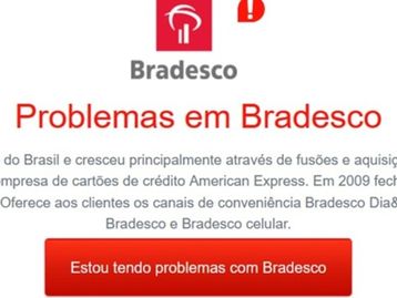 Aplicativo do Bradesco está fora do ar nesta segunda-feira (17)