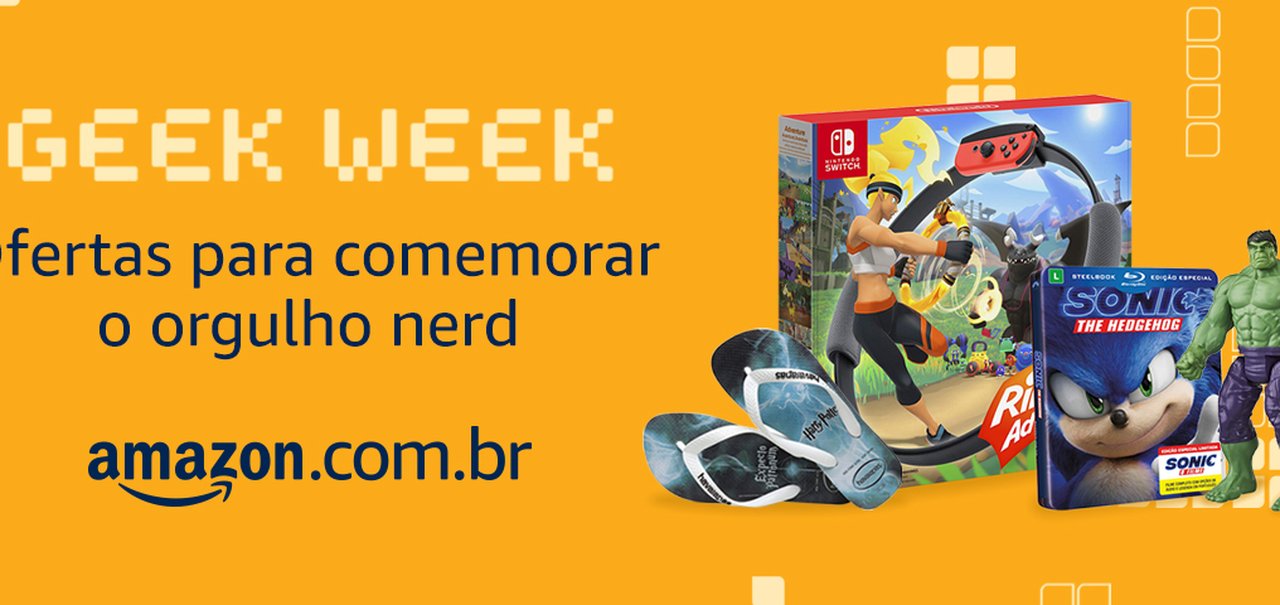 Geek Week: ofertas na Amazon para comemorar o Orgulho Nerd