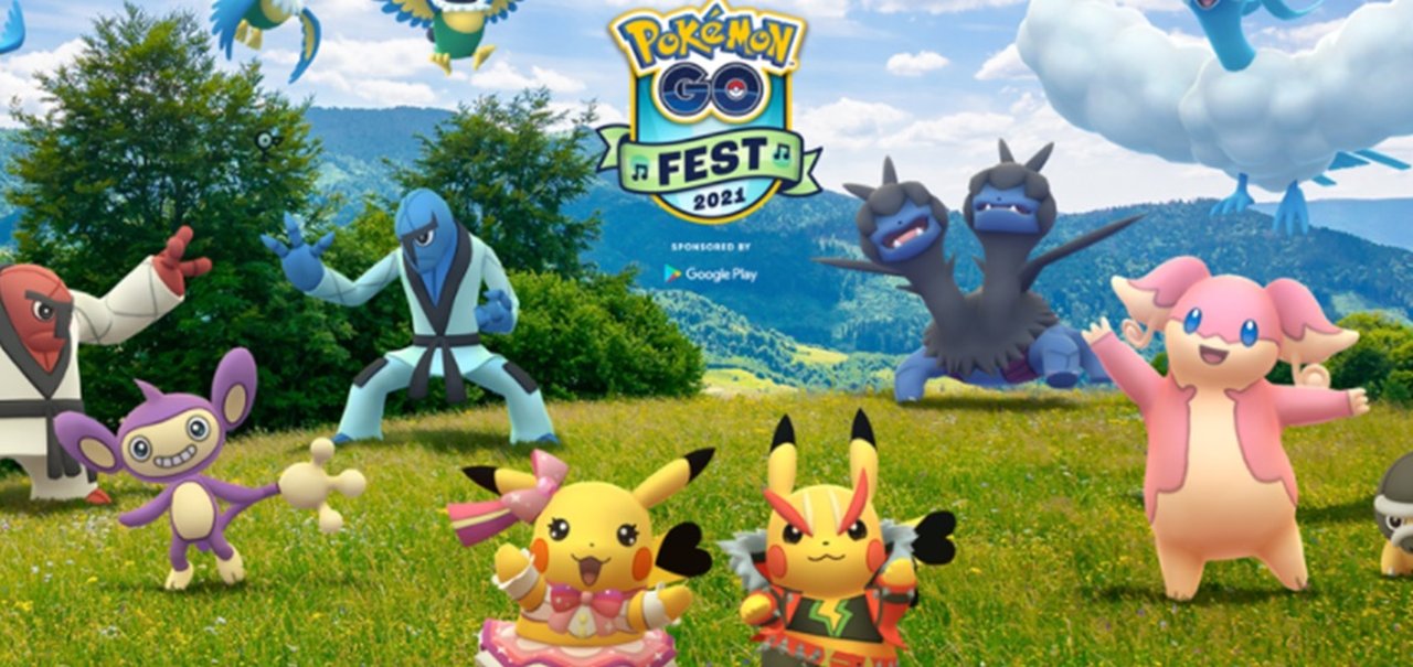 Pokémon GO terá GO Fest com temática musical em 2021