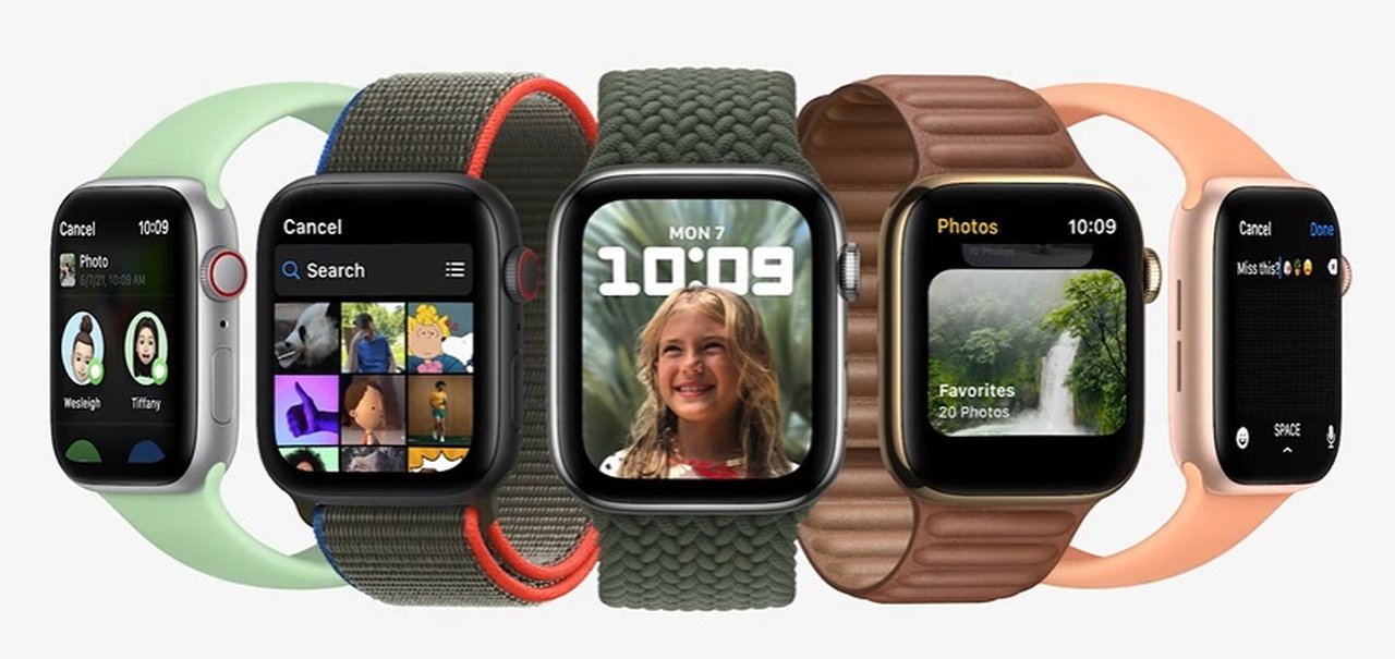 WatchOS 8 ganha mais recursos de saúde e fotos como fundo de tela