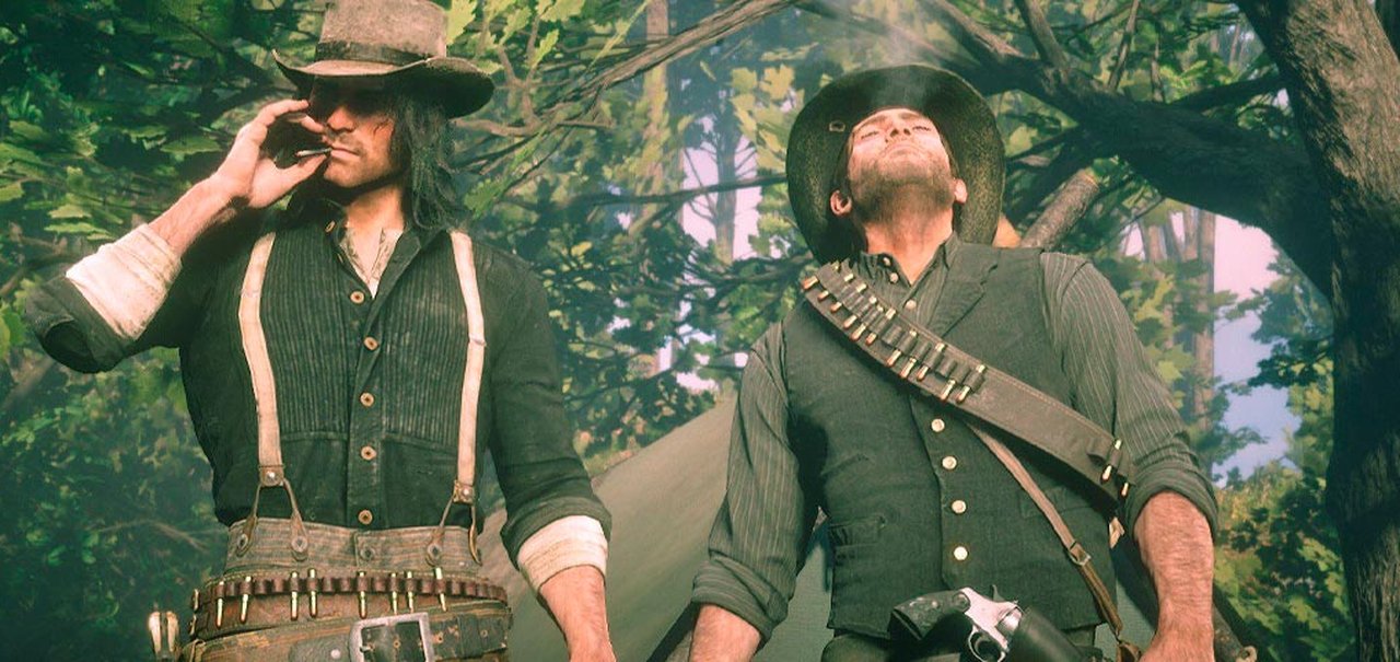 Red Dead Redemption 2: arte mostra Arthur e John mais jovens