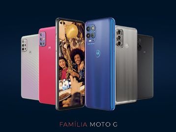 Familia Moto G: celulares com desconto à vista e cupom de 10%