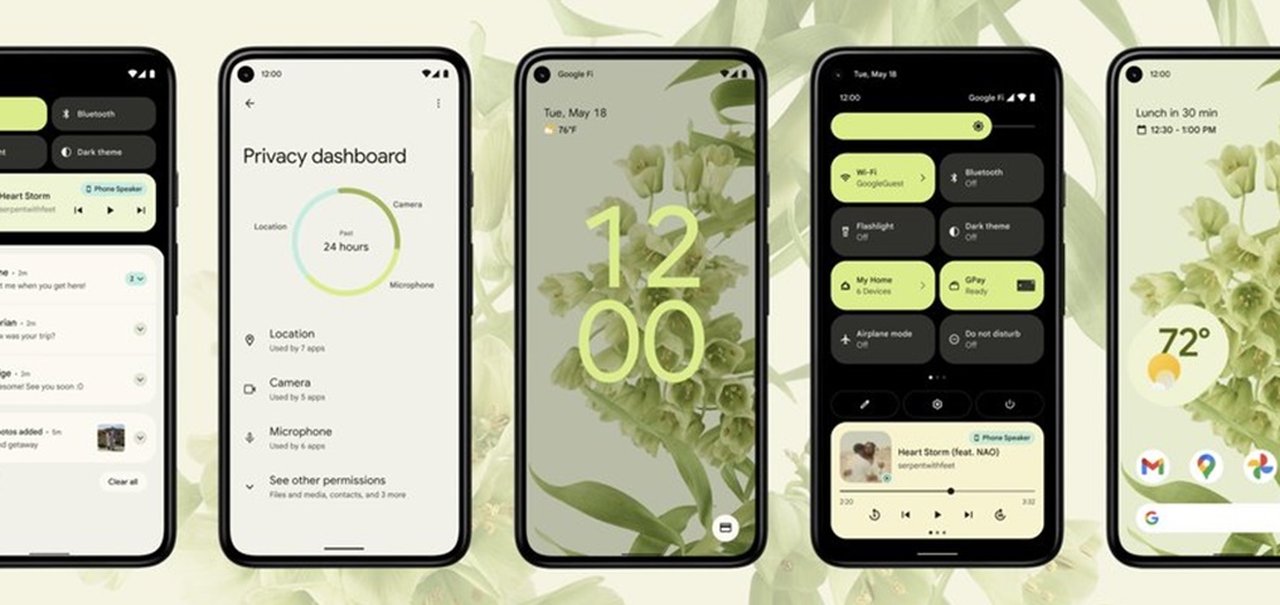 Android 12 ganha 2° beta com novos recursos de privacidade
