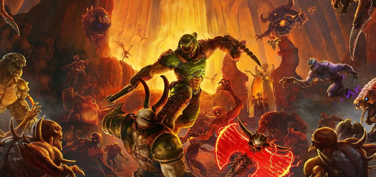 Doom Eternal ganhará ray tracing, 4K e 60 fps em 29 de junho