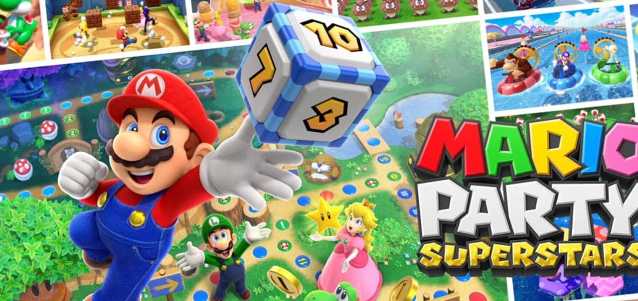 Mario Party Superstars terá localização em PT-BR no Switch