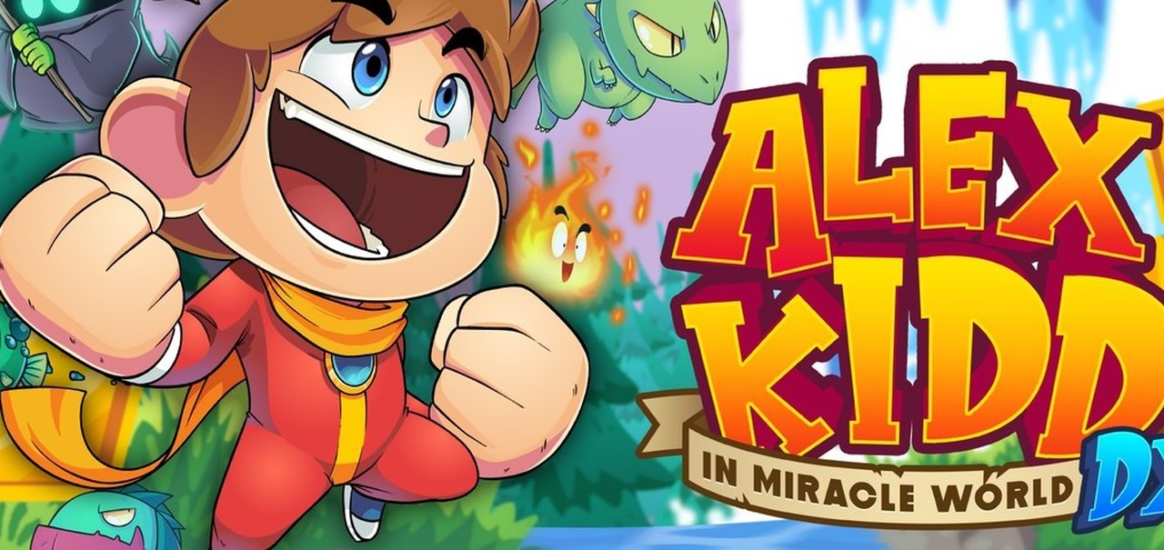 Alex Kidd in Miracle World DX moderniza bem o clássico do Master