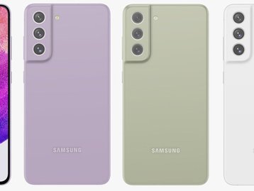 Galaxy S21 FE: imagem promocional revela novas cores do celular