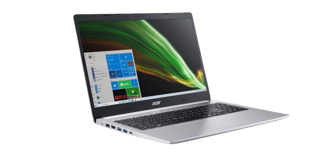 Acer Aspire 5: trabalho, estudo e diversão num só notebook