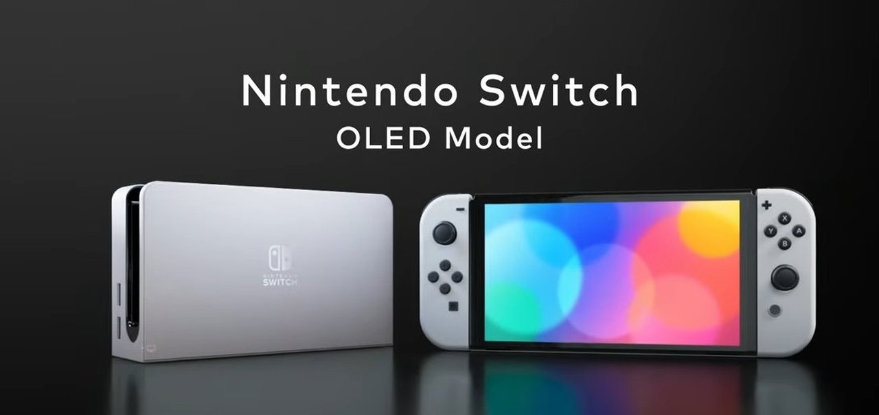 Nintendo Switch OLED Model é anunciado e chega em outubro