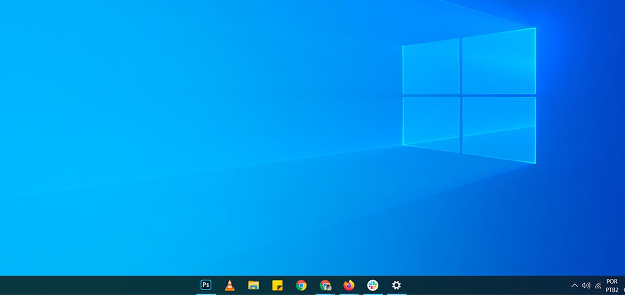 Windows 10: como centralizar os ícones na barra de tarefas