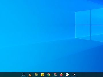 Windows 10: como centralizar os ícones na barra de tarefas