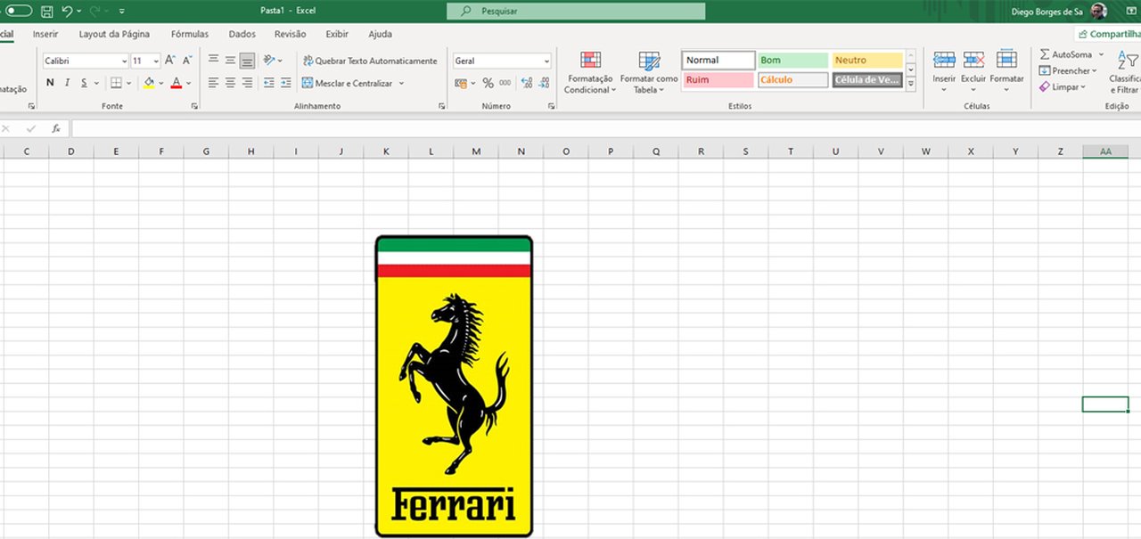 Como remover fundo de imagens no Excel?