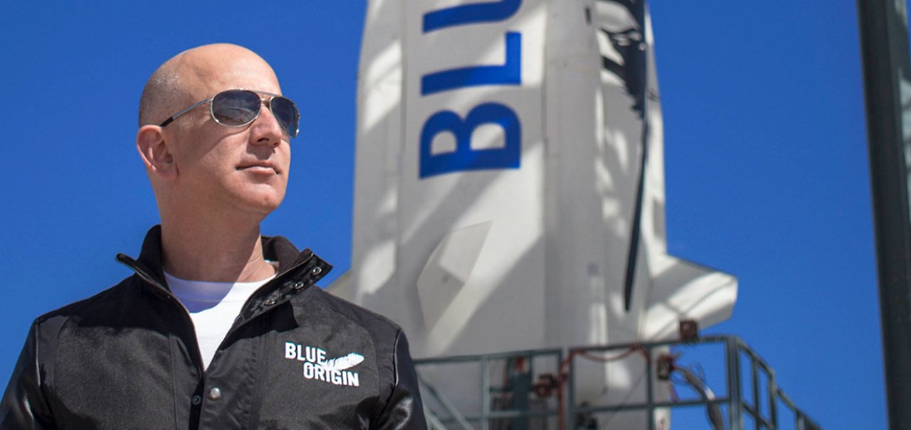 Blue Origin completa primeiro voo tripulado com Jeff Bezos